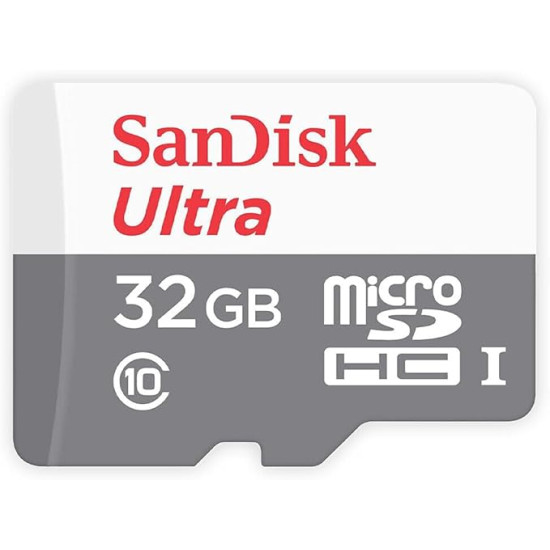 SanDisk Ultra 32 GB UHS-I Class 10 MicroSDHC - SDSQUNS-032G-GN3MN